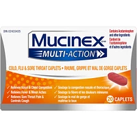 Multi-Action® Congestion, Cold & Cough Caplets