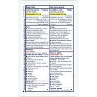 Multi-Action® Congestion, Cold & Cough Caplets
