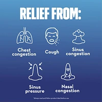 MUCINEX® MULTI-ACTION™ Congestion, Stuffy Nose & Cough Liquid, 180 mL