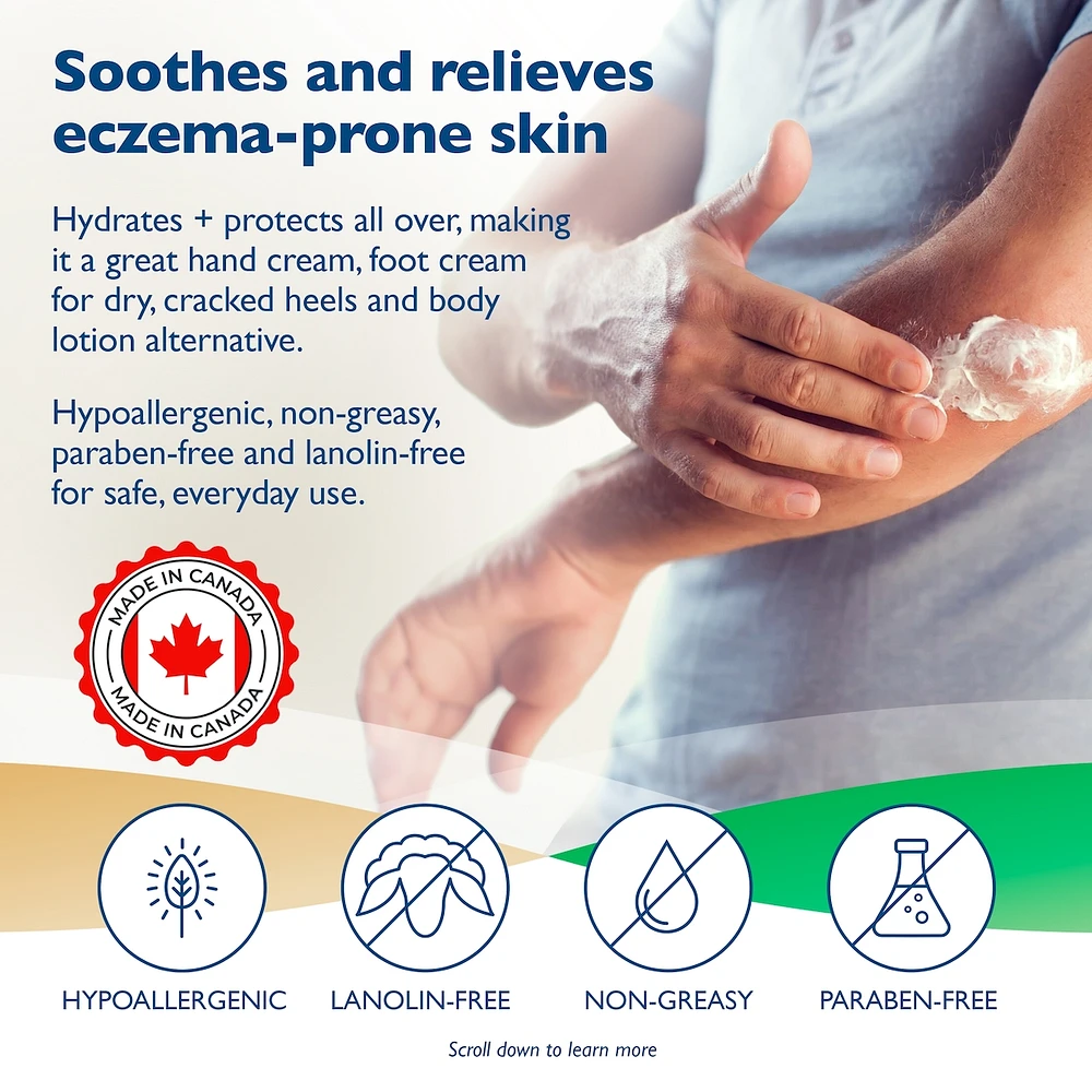 Base Glaxal Crème hydratante a l'avoine 
colloïdale + aloes