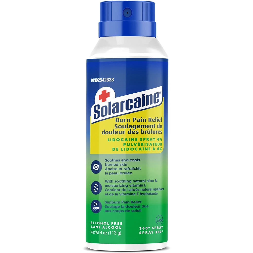 Solarcaine First Aid Lidocaine Spray