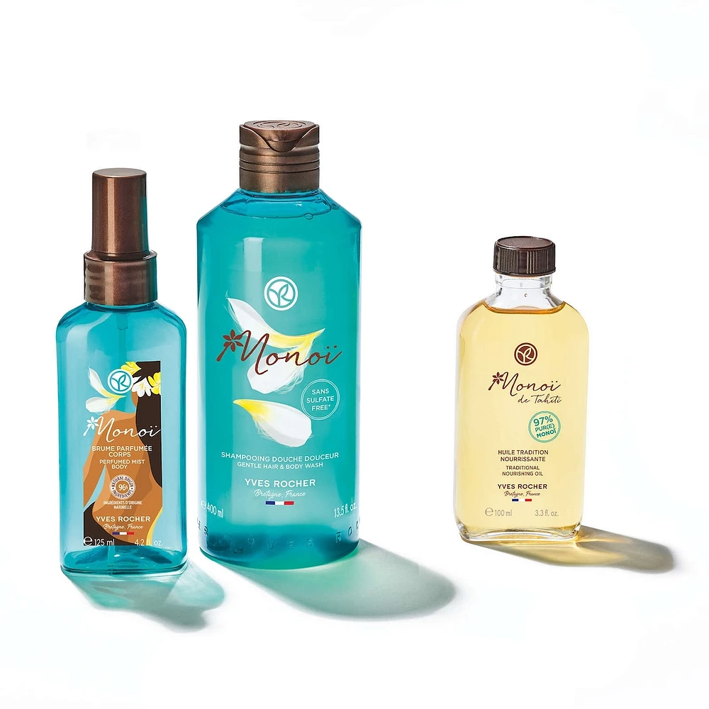 Monoï Gentle Hair And Body Wash - 400ml