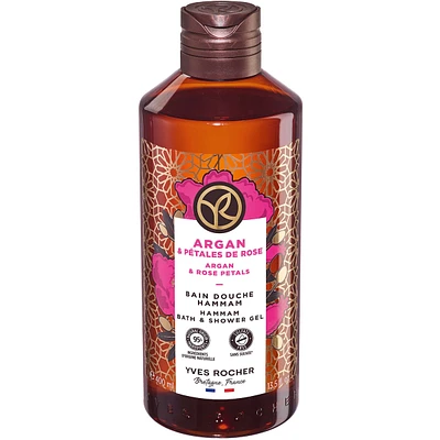 Argan & Rose Petals Hammam Bath & Shower Gel