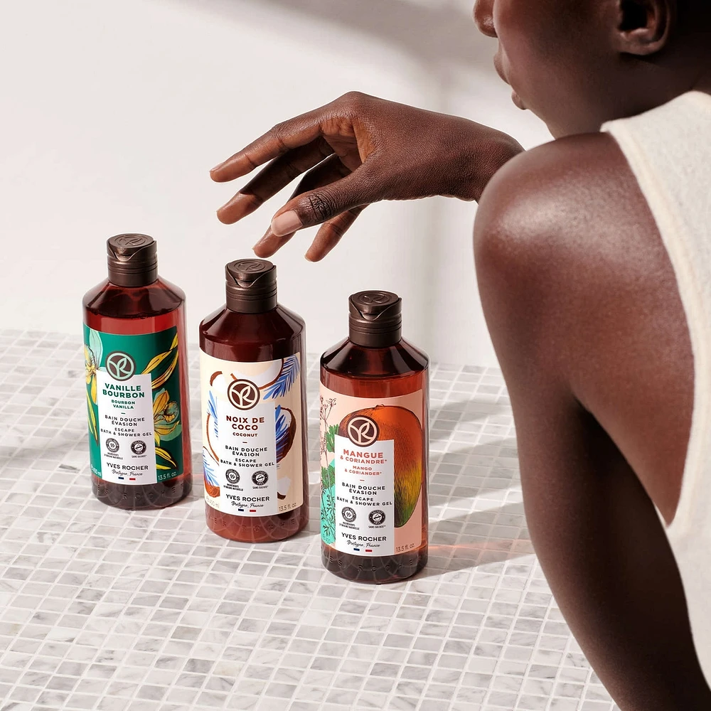 Raspberry & Peppermint Energizing Bath & Shower Gel