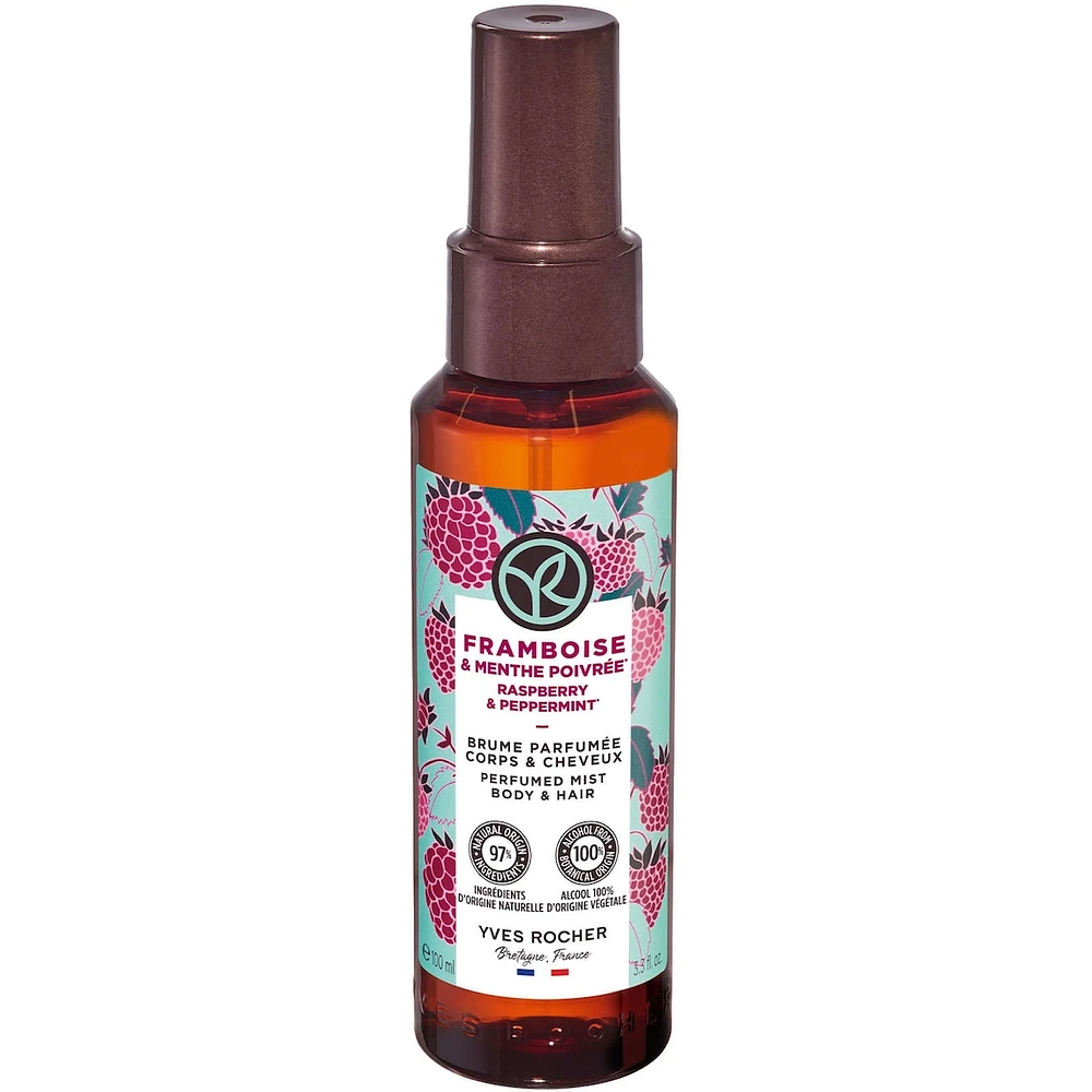 Raspberry & Peppermint Perfumed Mist Hair & Body