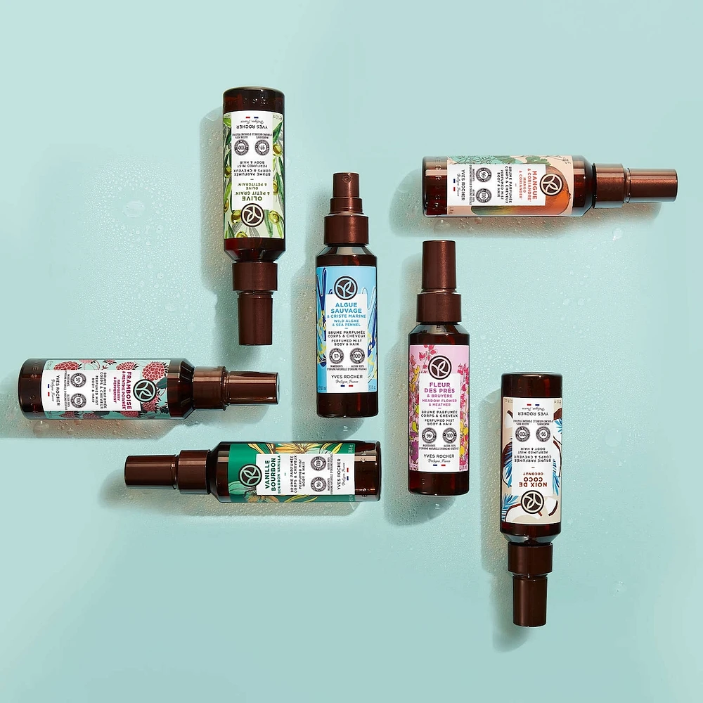 Raspberry & Peppermint Perfumed Mist Hair & Body