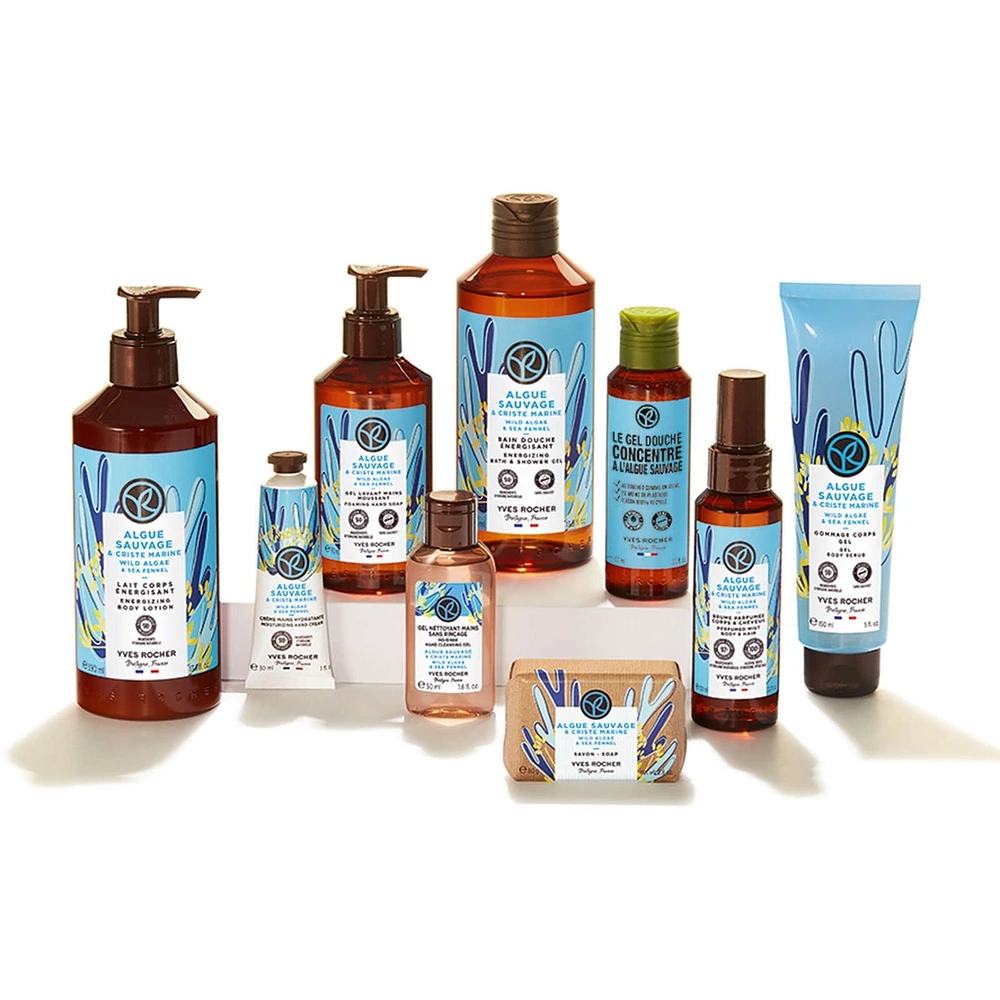 Wild Algae & Sea Fennel Energizing Bath & Shower Gel