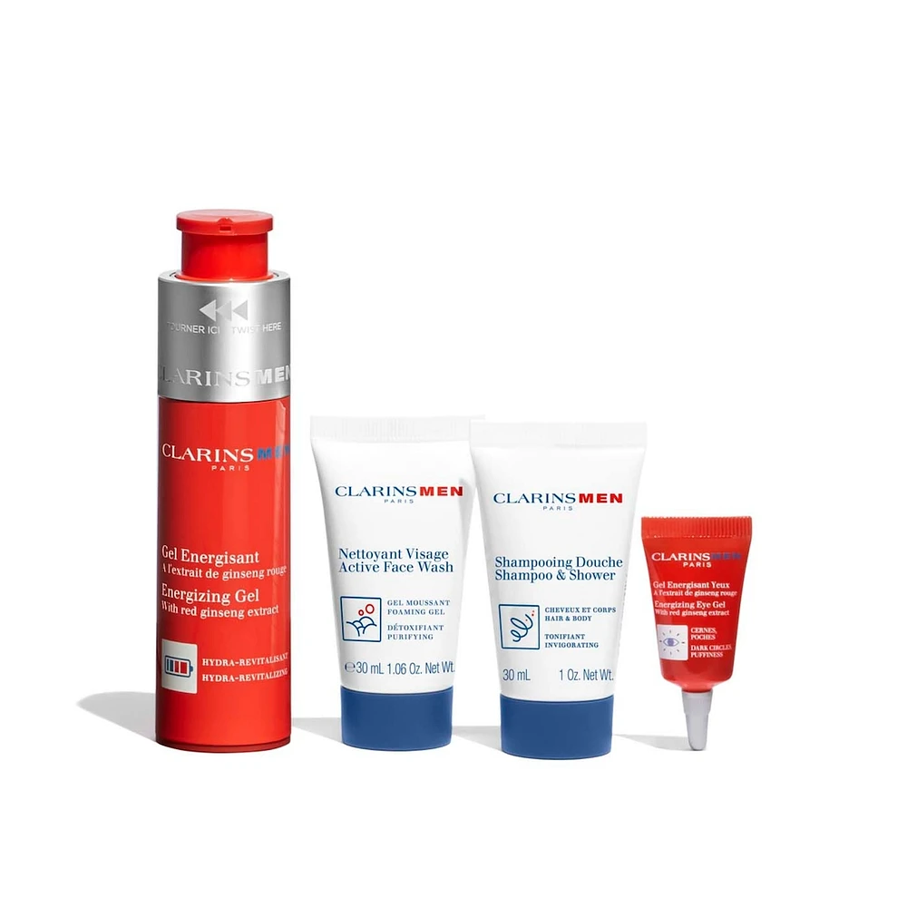 ClarinsMen Essentiels Nettoyants & Énergisants
