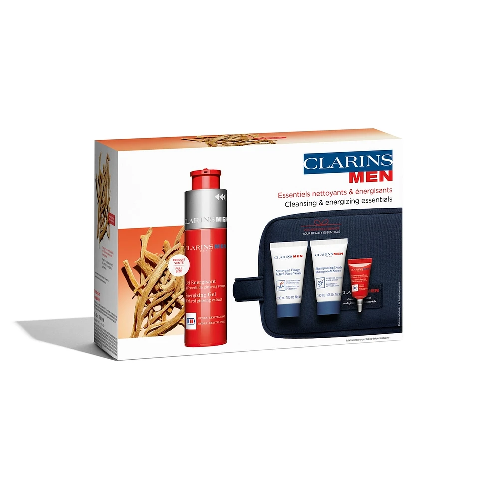 ClarinsMen Essentiels Nettoyants & Énergisants