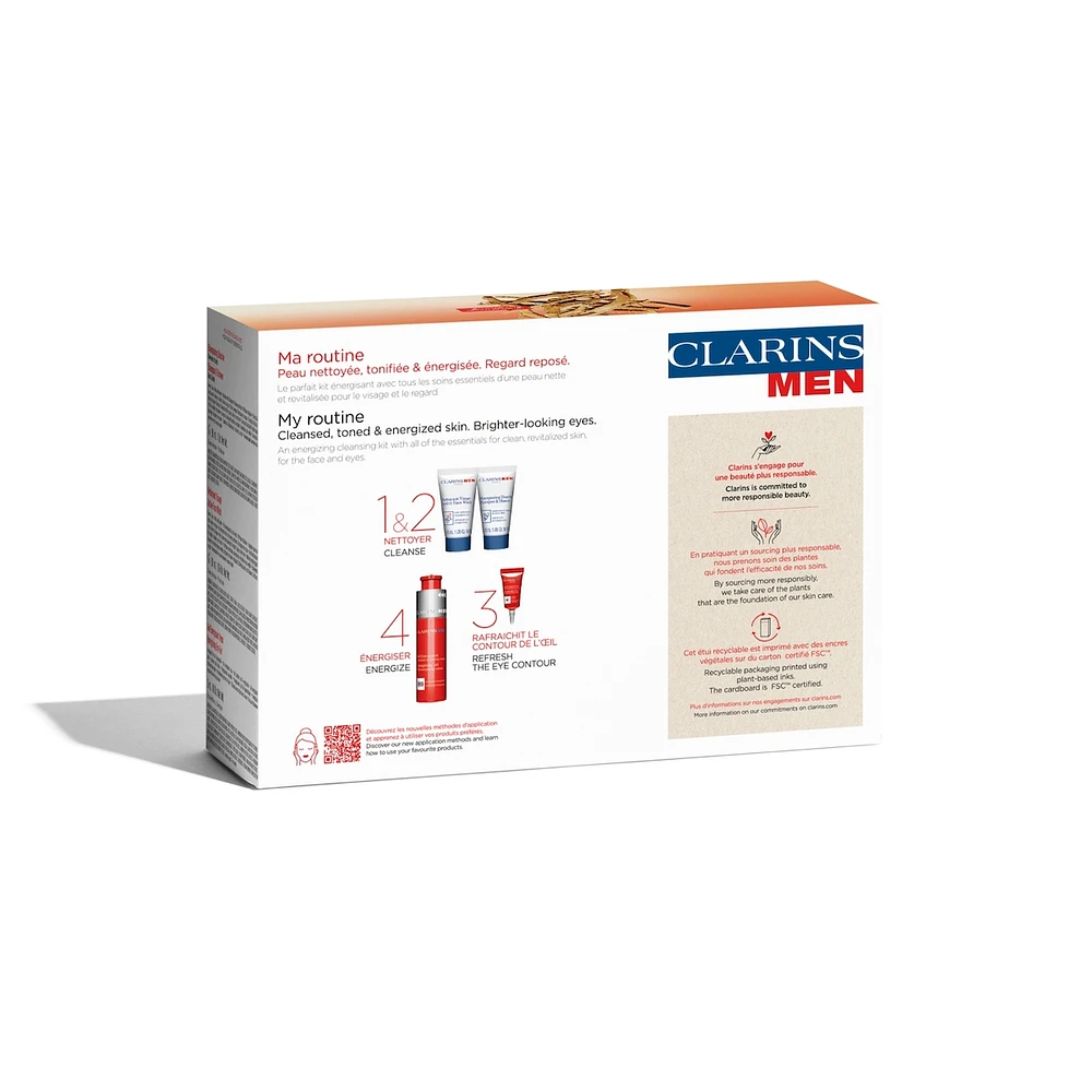 ClarinsMen Essentiels Nettoyants & Énergisants
