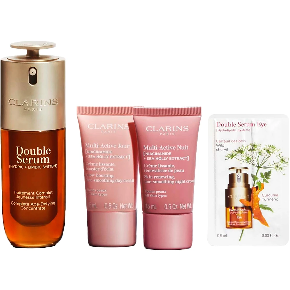 Double Serum & Multi-Active - First lines, age-defying set