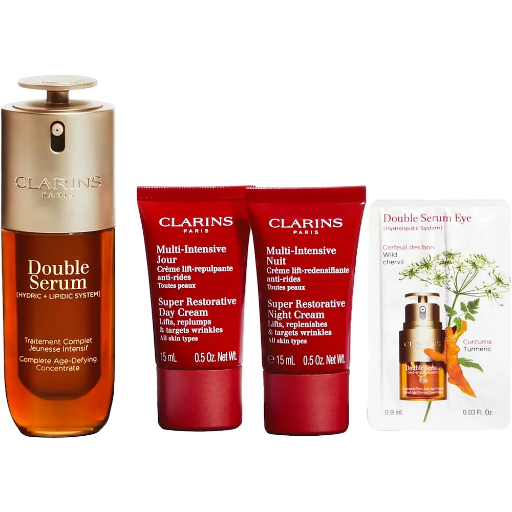 Double Serum & Super-Restorative - Replenishing, age-defying set