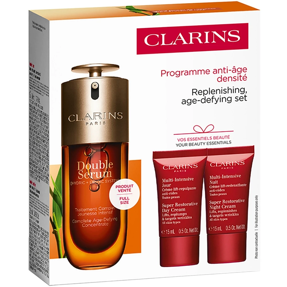 Double Serum & Super-Restorative - Replenishing, age-defying set