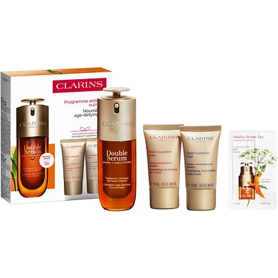 Double Serum & Nutri-Lumière - Nourishing, age-defying set