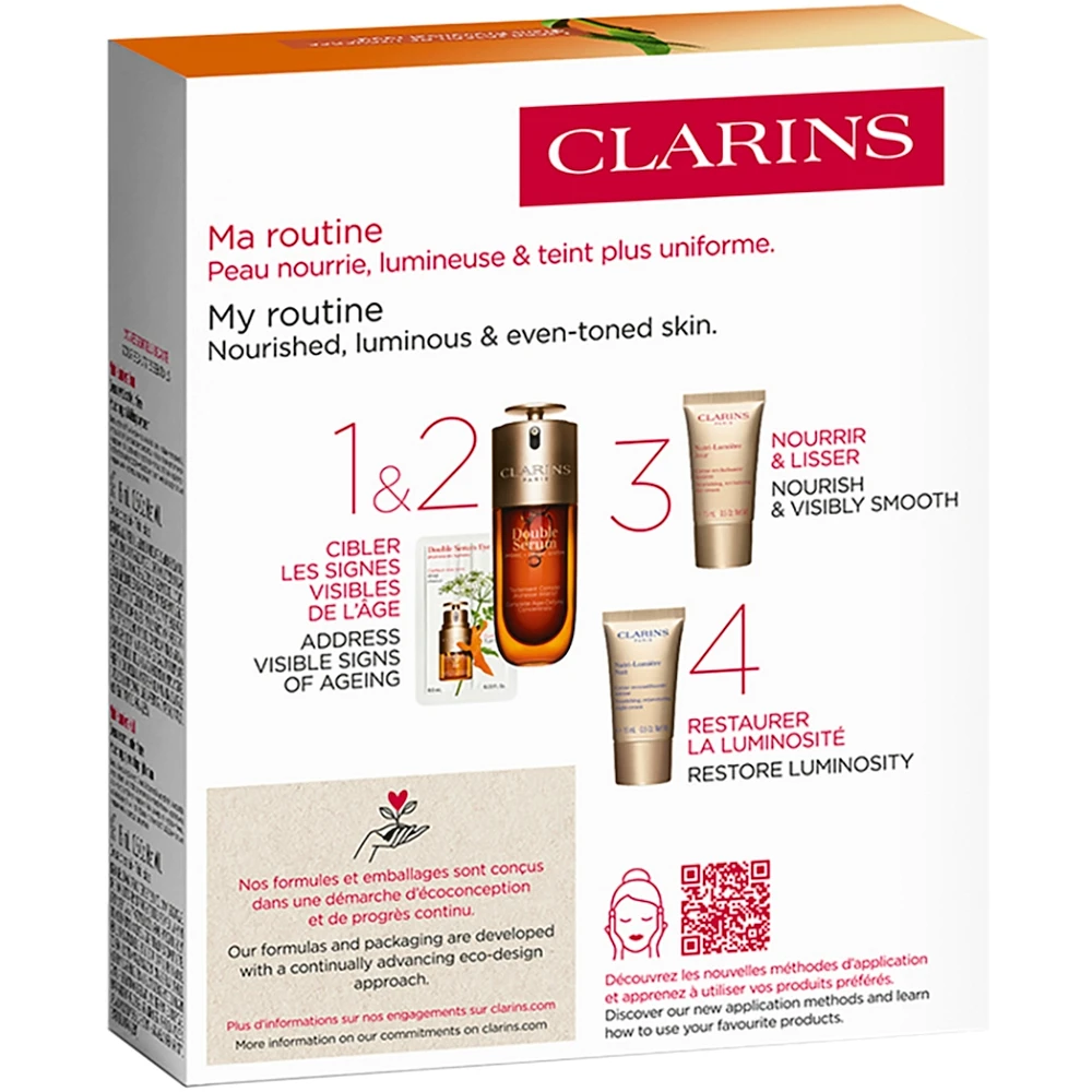 Double Serum & Nutri-Lumière - Nourishing, age-defying set