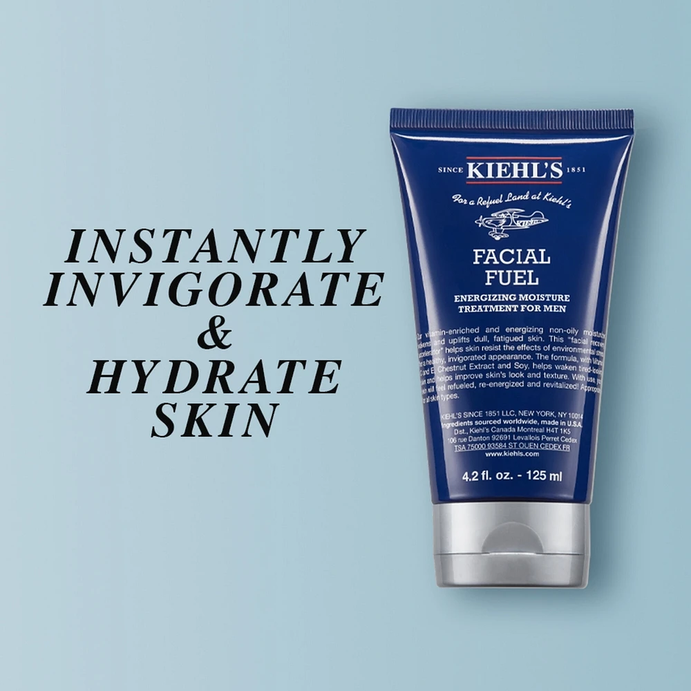 Facial Fuel Fluide hydratant énergisant pour hommes