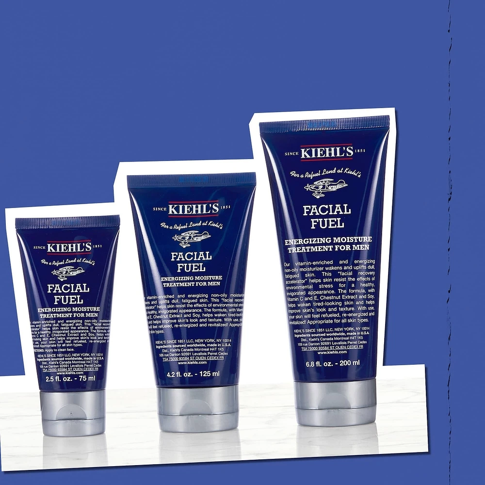 Facial Fuel Fluide hydratant énergisant pour hommes