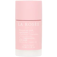 3-in-1 regenerating stick mask with white clay