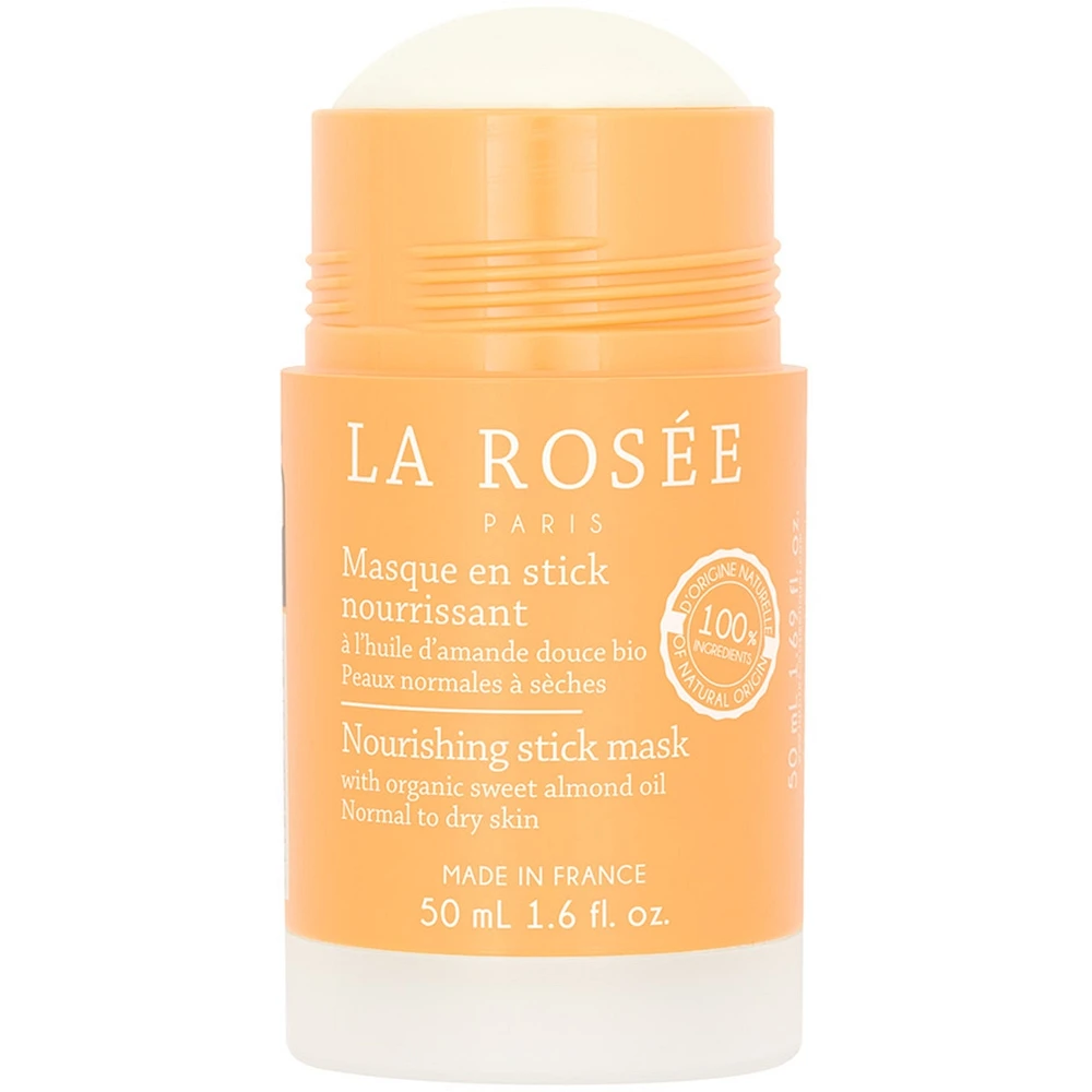 Nourishing mask stick with organic sweet almond oil