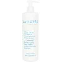 Moisturizing body cream with organic shea butter
