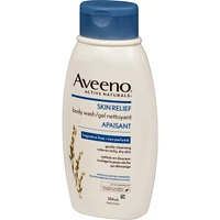 Aveeno Gel nettoyant non parfumé pour soulager la peau sèche ML