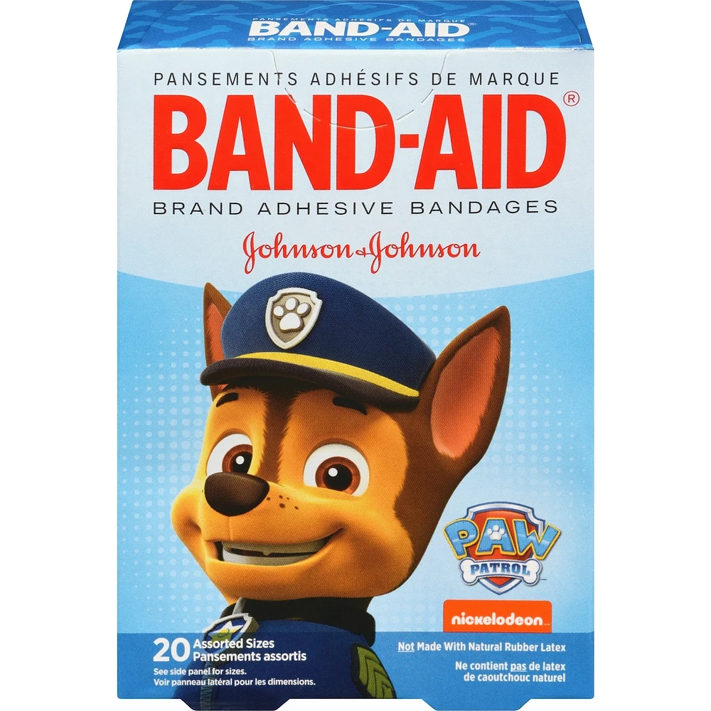 Adhesive Bandages for Kids, Paw Patrol