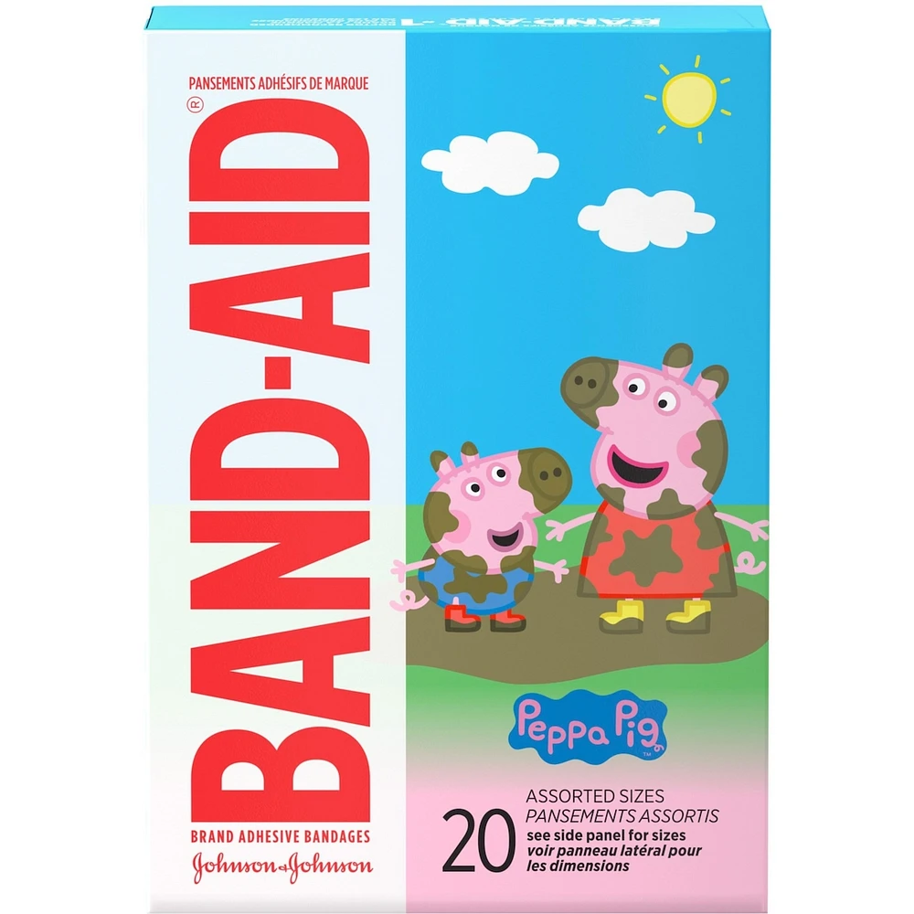 Adhesive Bandages for Kids, Peppa Pig