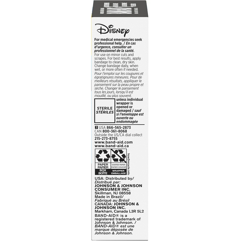 Adhesive Bandages for Kids, Disney Mickey Mouse