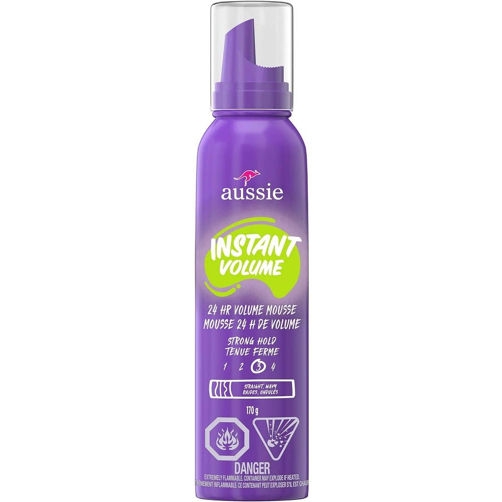 Instant Volume Mousse, 24-hour Volume Mousse