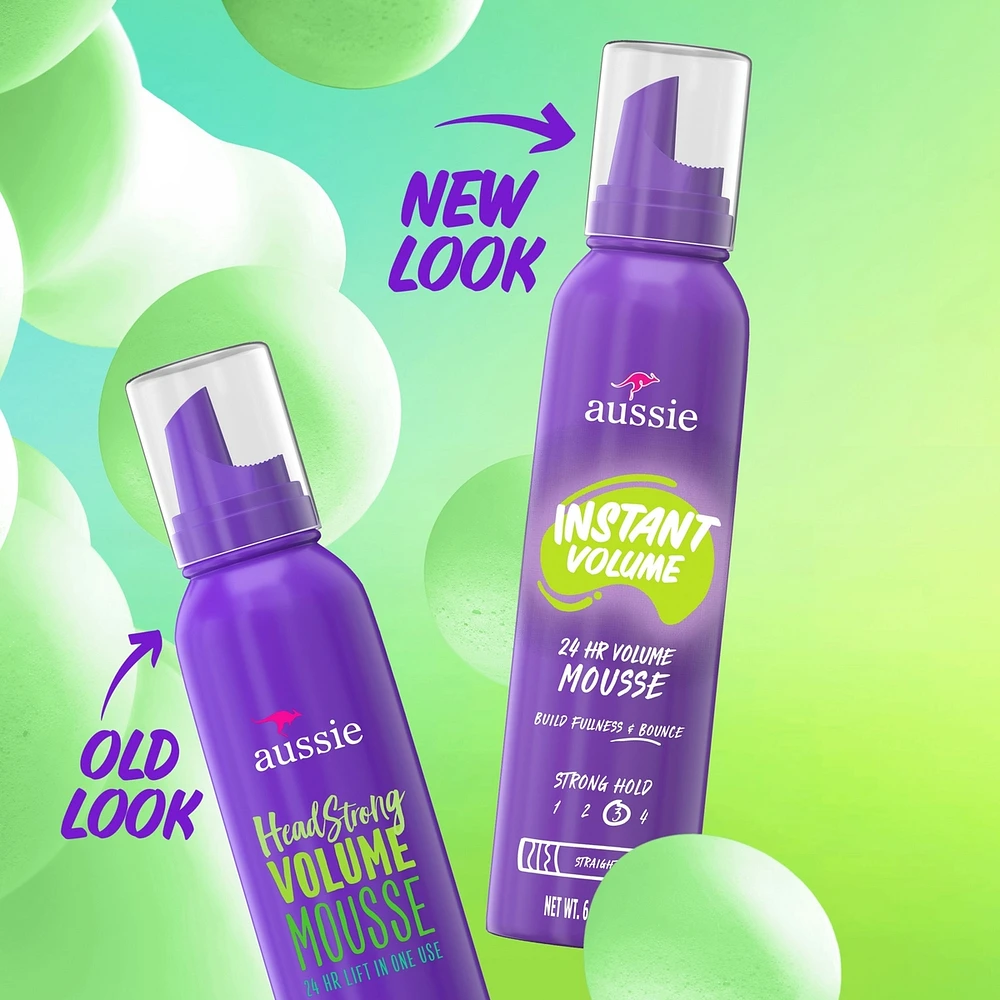 Instant Volume Mousse, 24-hour Volume Mousse