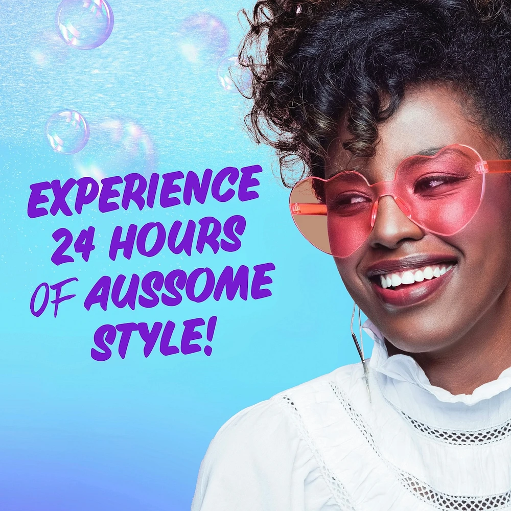 Instant Freeze Hair Spray for Curly Hair, Straight Hair, and Wavy Hair