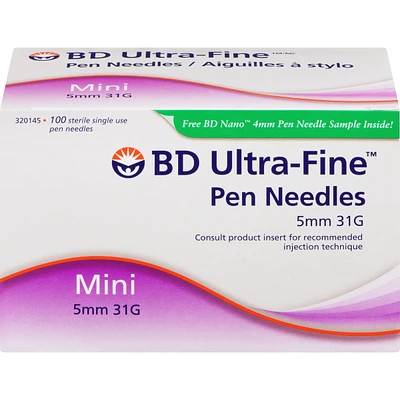 Ultra-Fine Pen Needle 5mm 31G