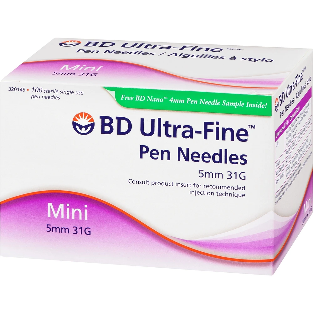 Ultra-Fine Pen Needle 5mm 31G