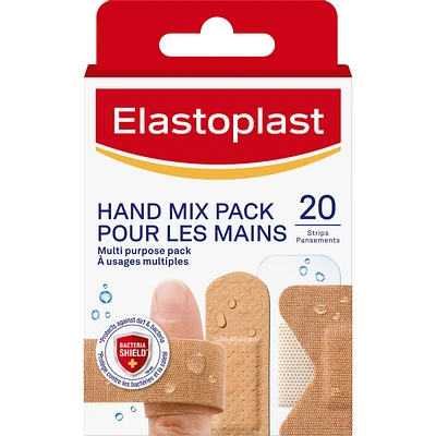 Elastoplast Sensitive Kids Adhesive Bandages, 20 Assorted Shapes