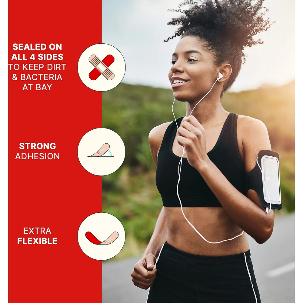 Flexible Fabric XXL Adhesive Bandages