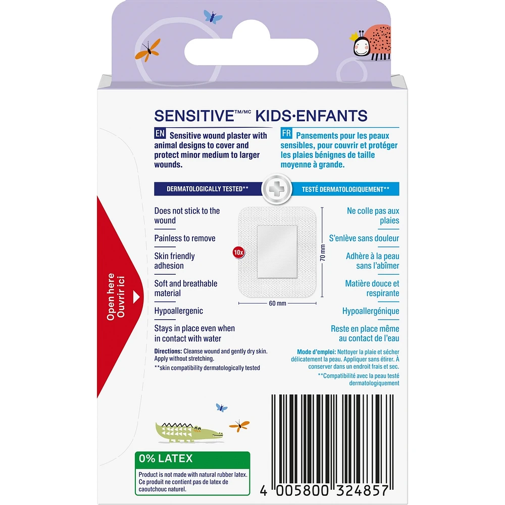 Sensitive Kids XL Adhesive Bandages