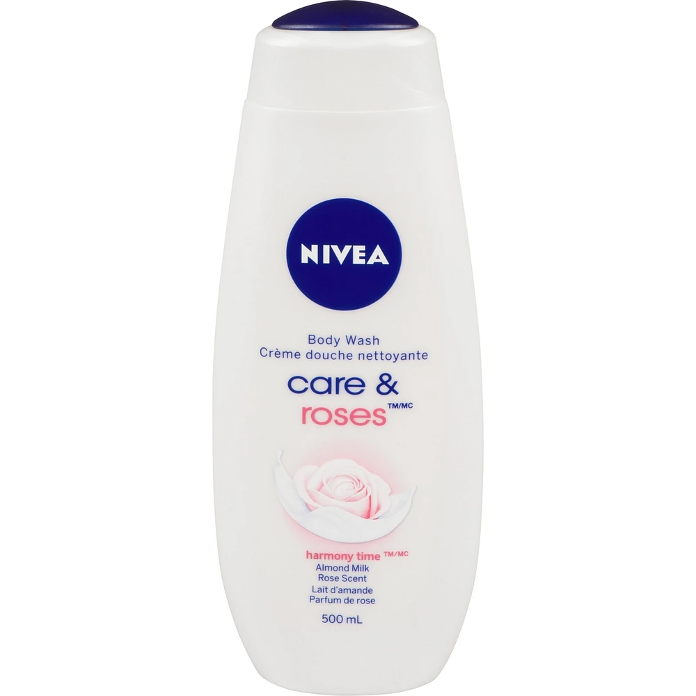 NIVEA Rose & Almond Oil Body Wash