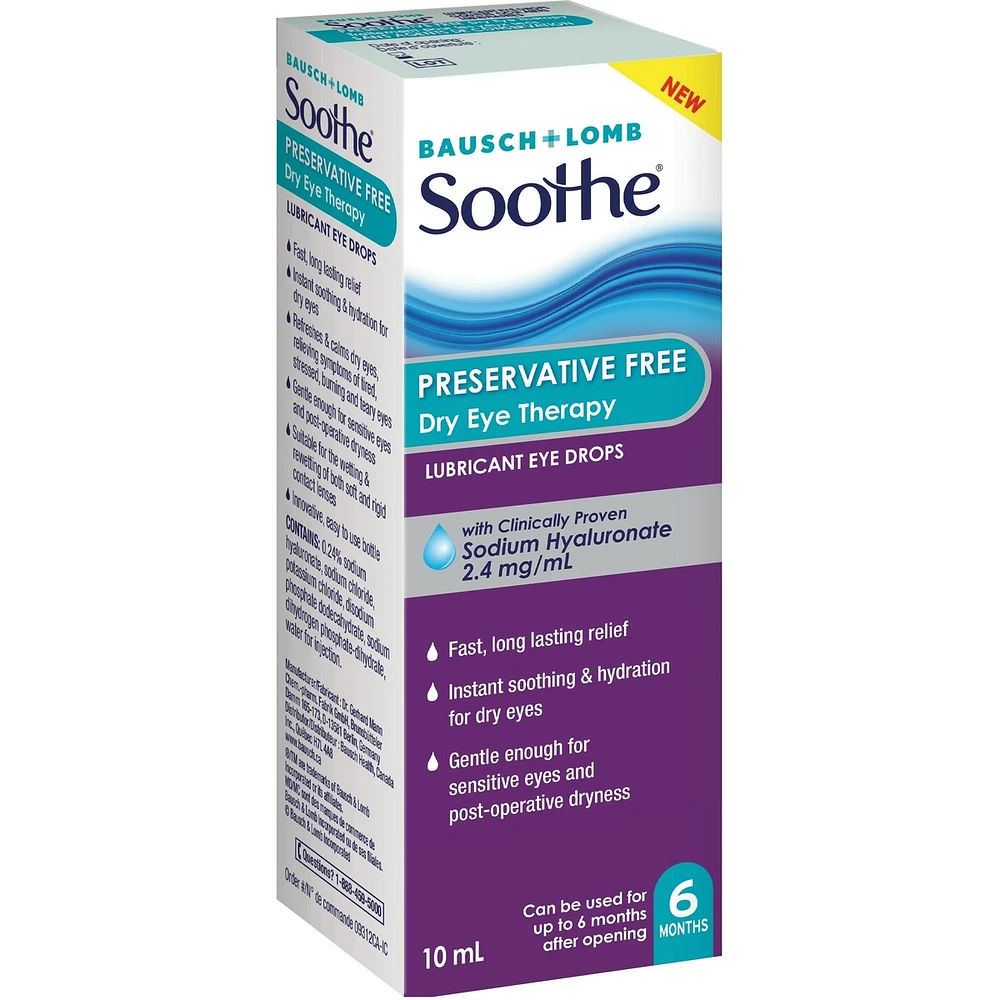 Soothe Preservative Free Dry Eye Therapy