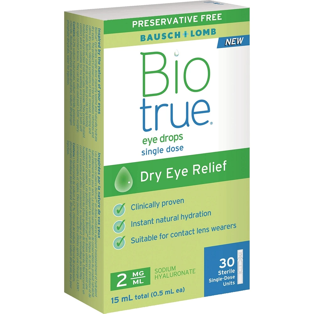 Biotrue Eye Drops Single Dose