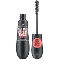 bye bye panda eyes! smudge-proof volumizing and defining mascara