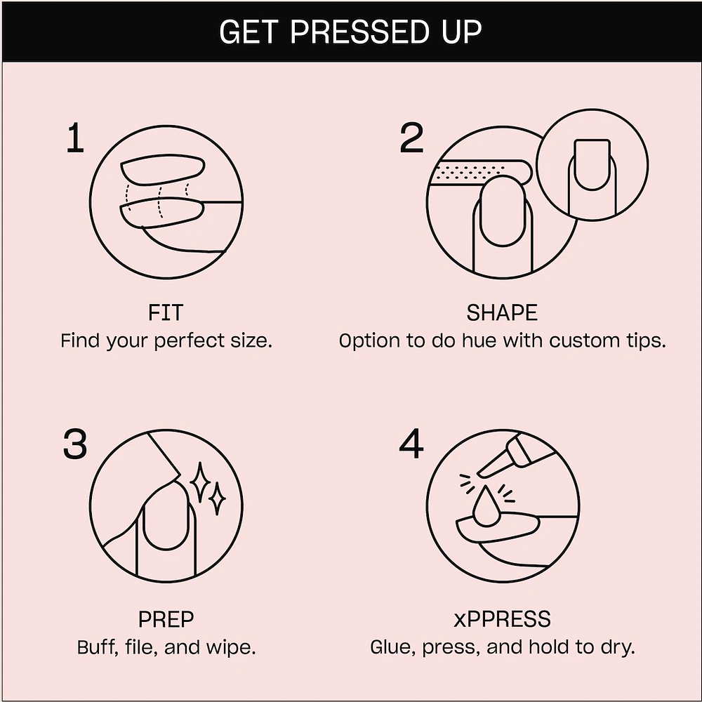 xPRESS/ON Press On Nails