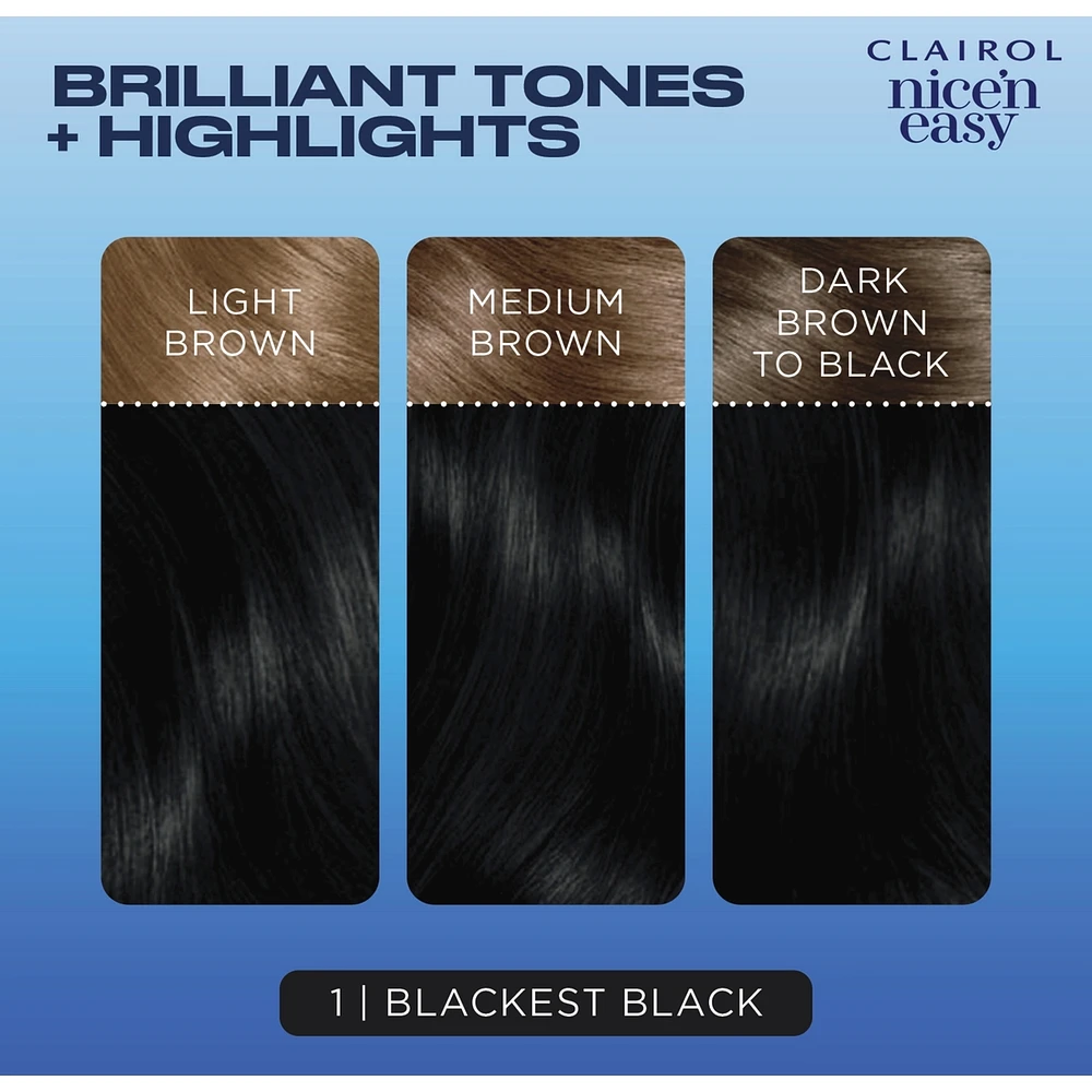 Nice'N Easy Permanent Hair Dye, Superior Natural Looking Colour