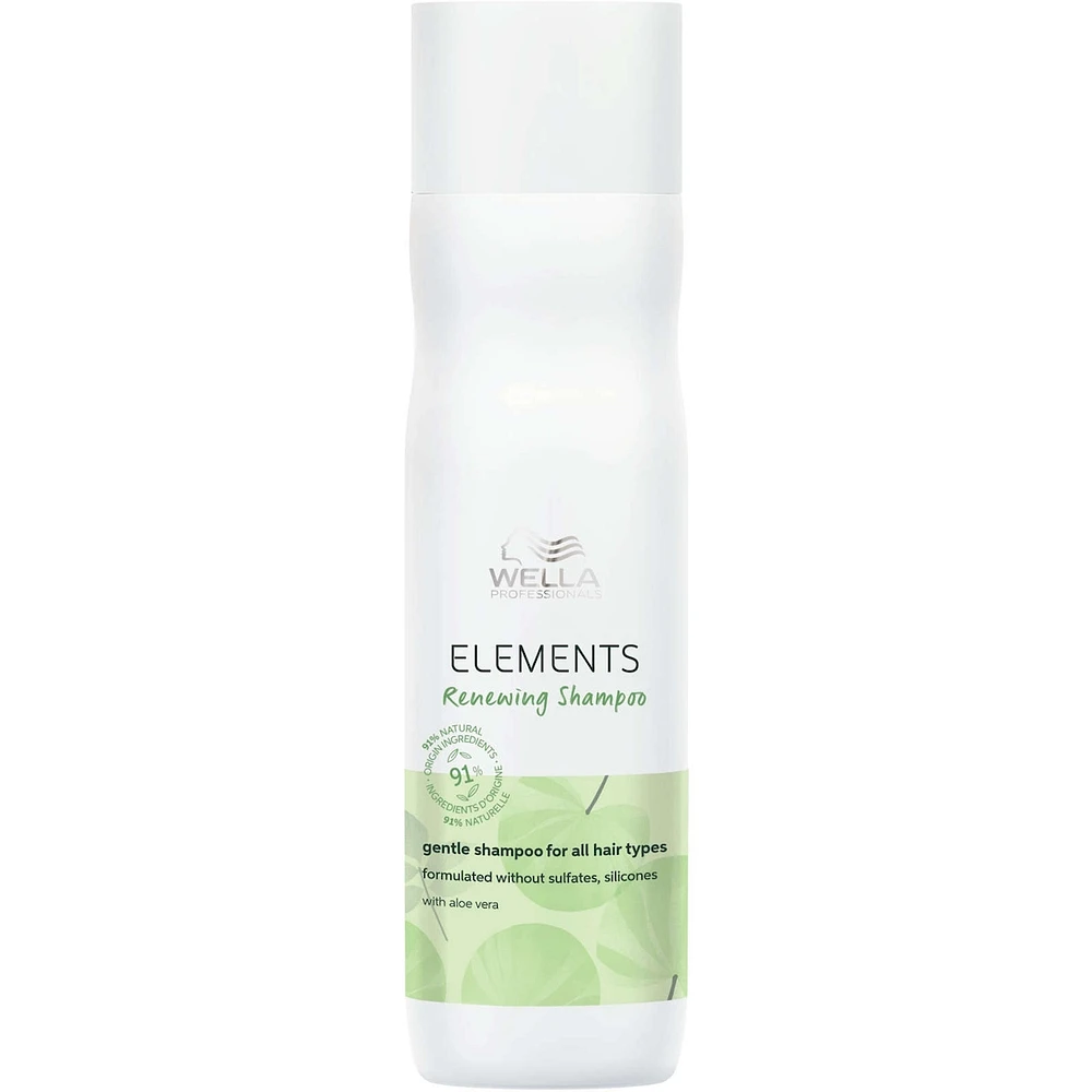 Wella Professionals Elements Renewing Shampoo - Mild Shampoo for delicate or dry scalp, 250ml