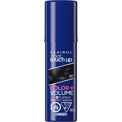 Root Touch-Up Temporary Spray 2in1: 100% gray coverage and volume boost