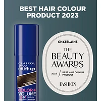 Root Touch-Up Temporary Spray 2in1: 100% gray coverage and volume boost