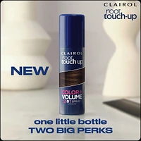 Root Touch-Up Temporary Spray 2in1: 100% gray coverage and volume boost