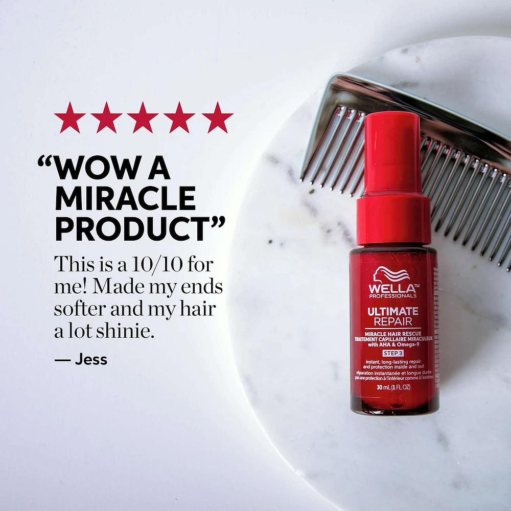Wella Professionals ULTIMATE REPAIR Miracle Hair Rescue, Luxury Leave-On Hair Repair Treatment for Damaged Hair