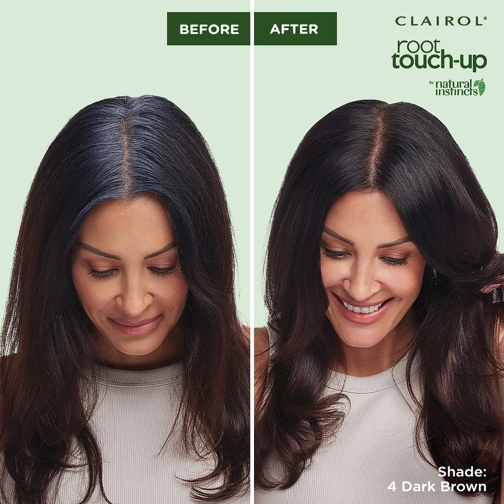 Clairol Root Touch-Up by Natural Instincts Permanent Hair Dye with 0% ammonia