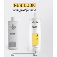 Nioxin System 1  Scalp + Hair Thickening Conditioner for Natural with Light Thinning, 500ml