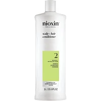 Nioxin System 2 Scalp + Hair Thickening Conditioner for Natural with Progressed Thinning, 1L